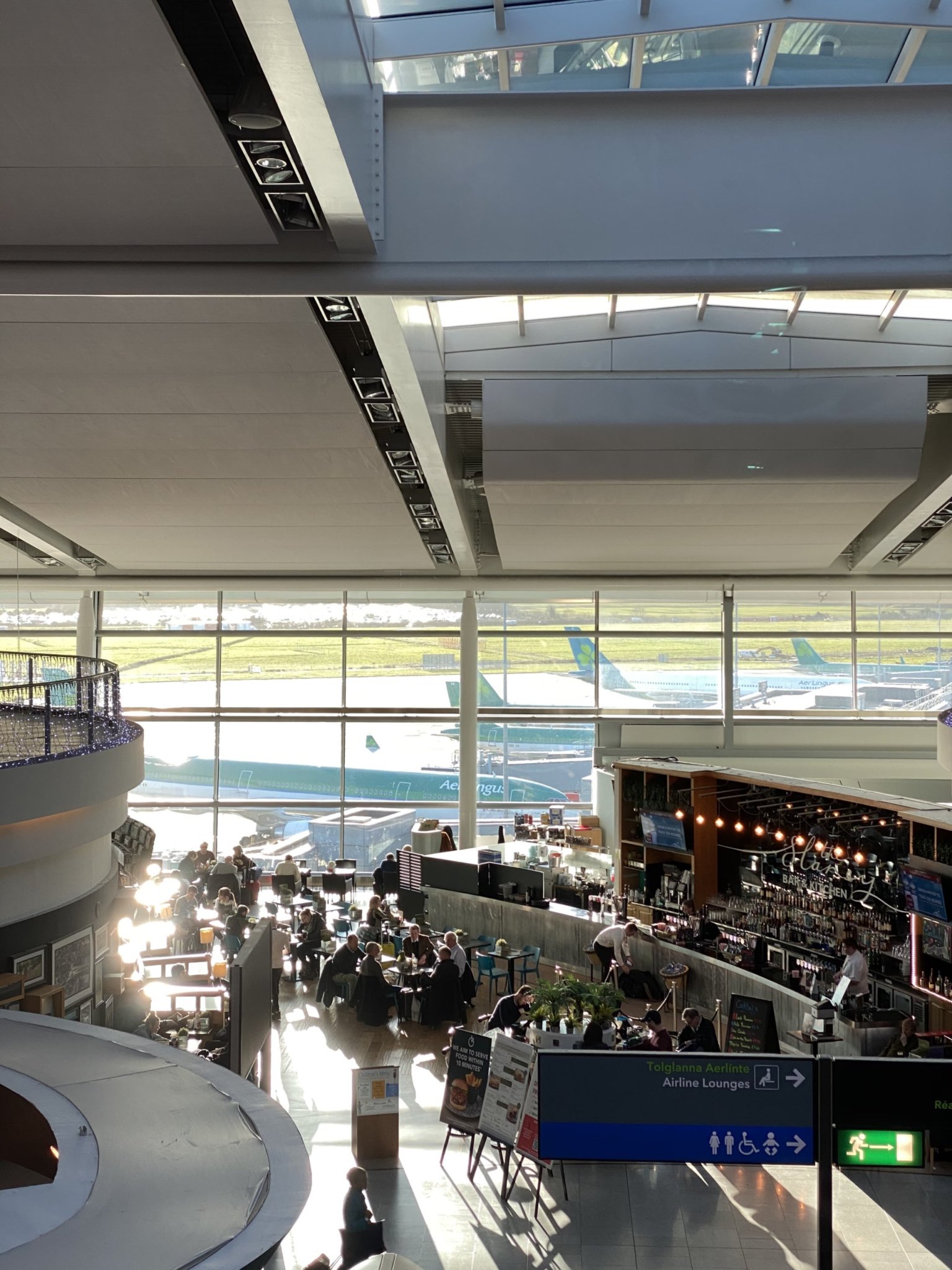 Ireland Flight Review: Aer Lingus - Chicago to Dublin Flight Review ...