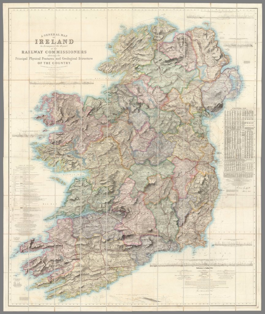 Beautiful Old Map Of Ireland From 1836 Irishtopia