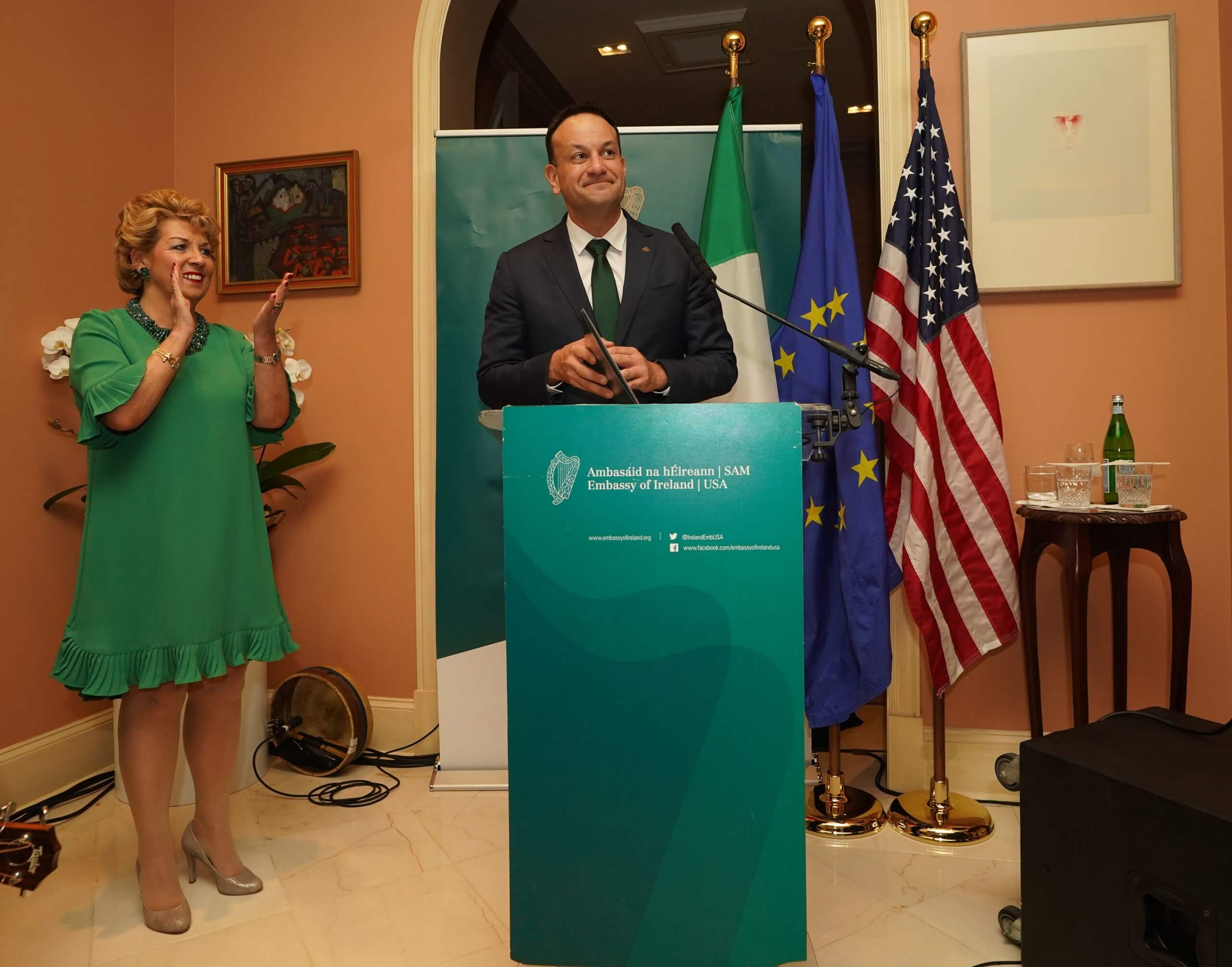 Irish American Relationship Forged Through Emigration Varadkar 