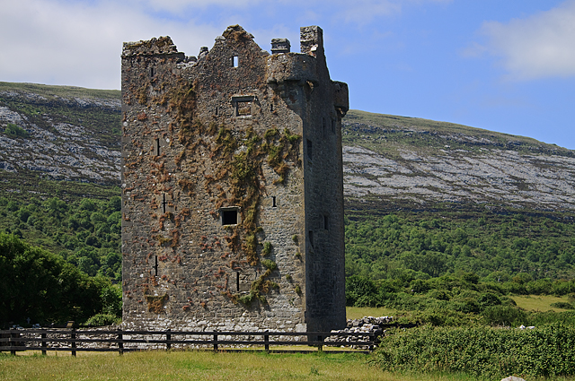 M1910 : Castles of Munster: Gleninagh, Clare (3)