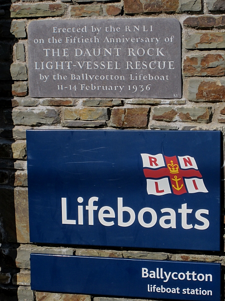 W9963 : Plaques at Ballycotton