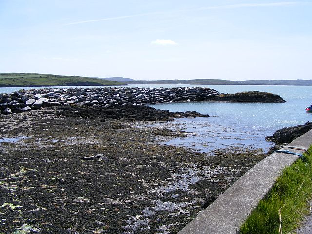 W0128 : Breakwater at Cunnamore Quay - Cunnamore Townland W0128 : Breakwater at Cunnamore Quay - Cunnamore Townland