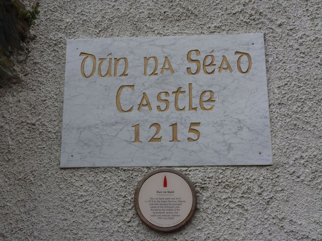 W0426 : Sign at Dun na Sead, Baltimore