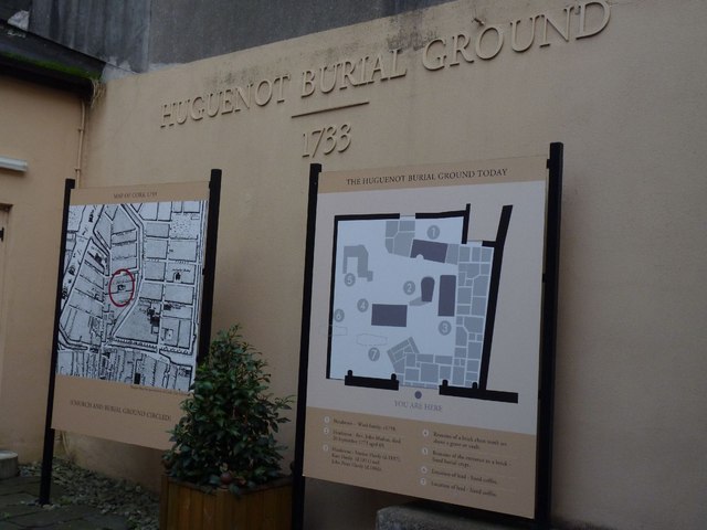 W6771 : Huguenot Burial Ground, Carey's Lane, Cork
