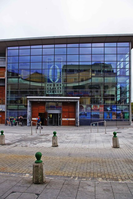 W6772 : Cork Opera House (2) - front, 1 Emmet Place, Cork W6772 : Cork Opera House (2) - front, 1 Emmet Place, Cork