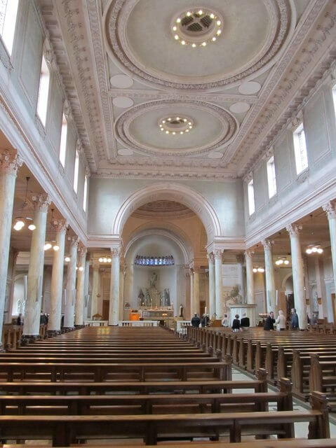 H4105 : The nave of the Cathedral of St Patrick and St Felim at Cavan