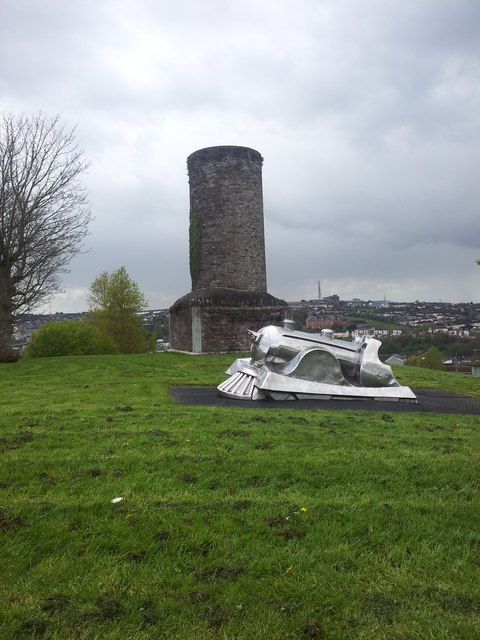 W6773 : Vent for Railway tunnel to Kent Station, Cork City W6773 : Vent for Railway tunnel to Kent Station, Cork City