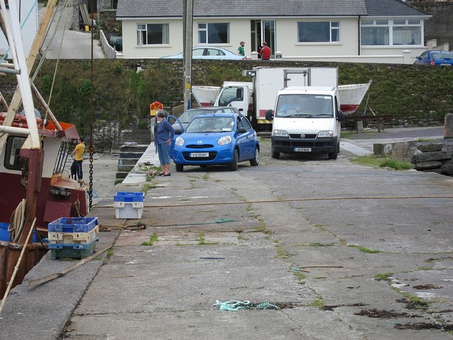 W2134 : Fishing quay, Unionhall W2134 : Fishing quay, Unionhall