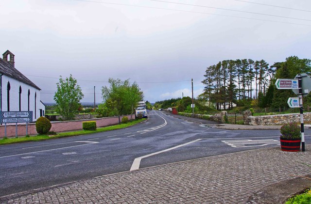 R7488 : Junction of two roads, Whitegate, Co. Clare