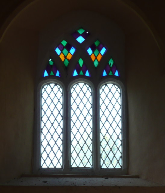 S6565 : The West Window, St Laserian's Cathedral, Oldleighlin