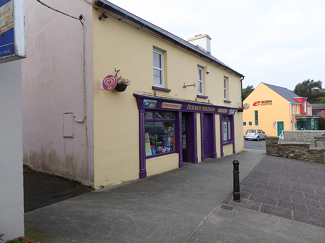 V8128 : Village store at Goleen V8128 : Village store at Goleen