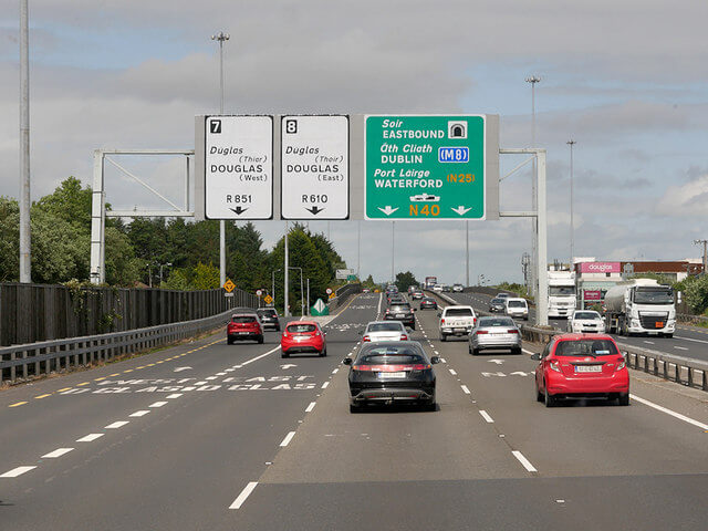 W6969 : Cork South Ring Road at Junction 7 W6969 : Cork South Ring Road at Junction 7