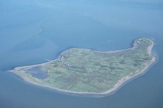 Q9752 : Scattery Island from the air