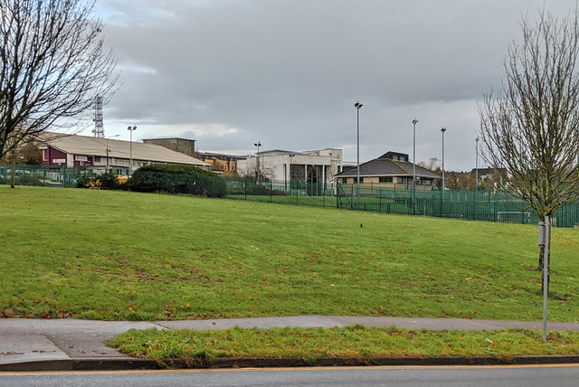 W6672 : A glimpse of LeisureWorld Churchfield, Cork W6672 : A glimpse of LeisureWorld Churchfield, Cork