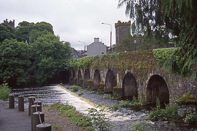 W3373 : Bridge over the Sullane, Macroom