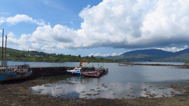 V7443 : Jetty at Lawrence's Cove, Rerrin, Bear Island V7443 : Jetty at Lawrence's Cove, Rerrin, Bear Island