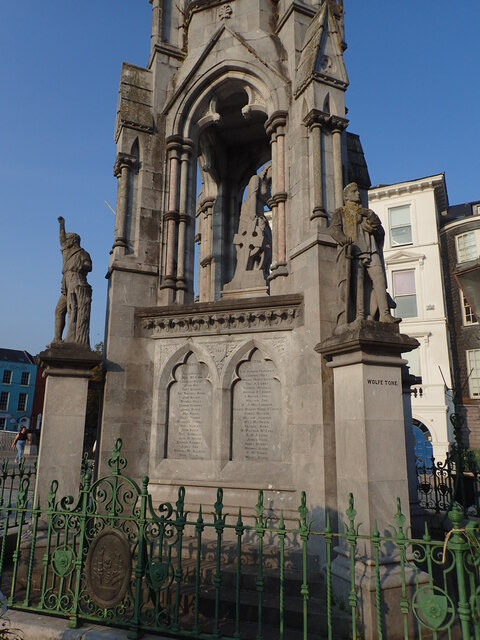 W6771 : Close up of the National Monument, Cork W6771 : Close up of the National Monument, Cork