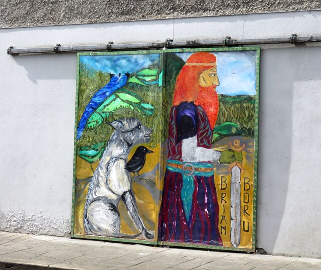 R7072 : Brian Boru mural R7072 : Brian Boru mural