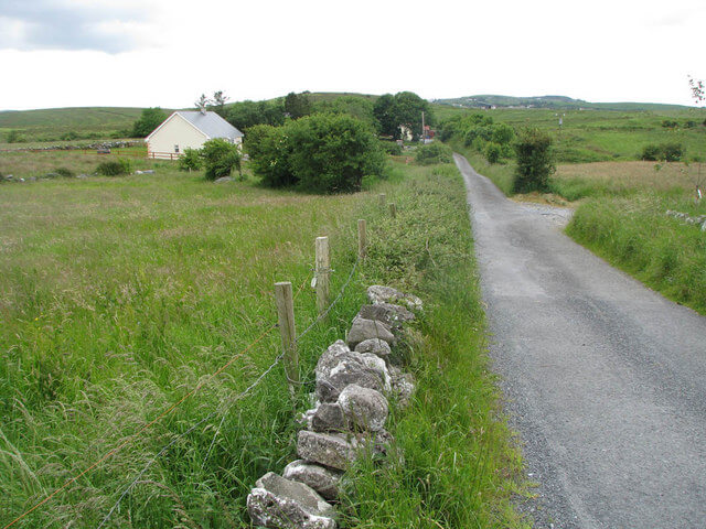R2093 : Narrow road in the Burren R2093 : Narrow road in the Burren