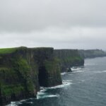 the cliffs of the cliffs of mohere on a cloudy day